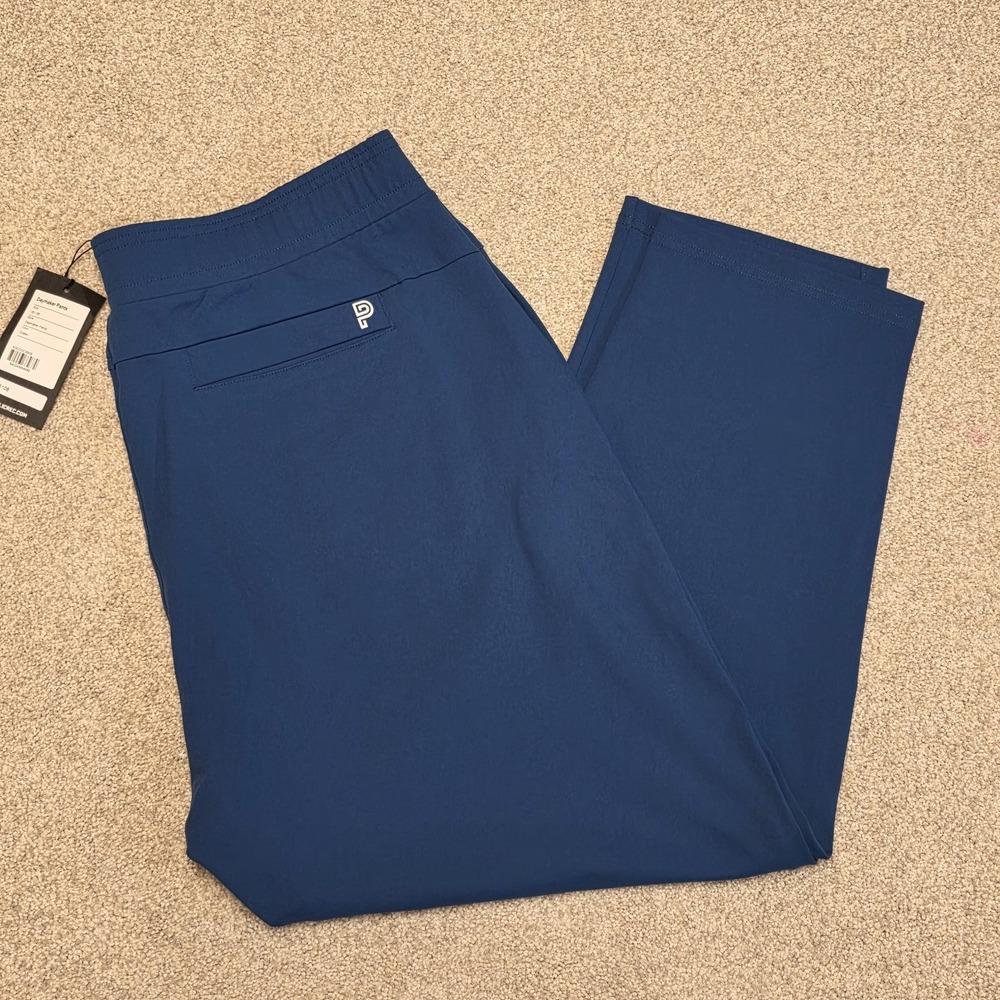 Public Rec Pants Men's 38x28 (36x26.5) Blue Daymaker Performance Stretch Pull On
